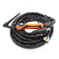 Горелка TIG 26VF (СКР-31, 2Рin, газ M12×1) 4м, 180-150A; d=1,0-4,0мм; возд.; вент.; FLEX SF-0130128